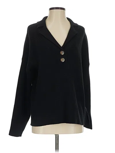 Pre-owned Lillusory Pullover Sweater In Black
