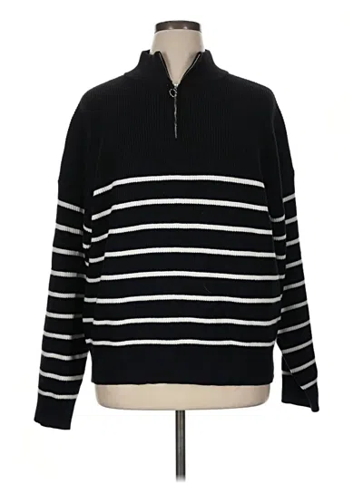 Pre-owned Lillusory Pullover Sweater In Black