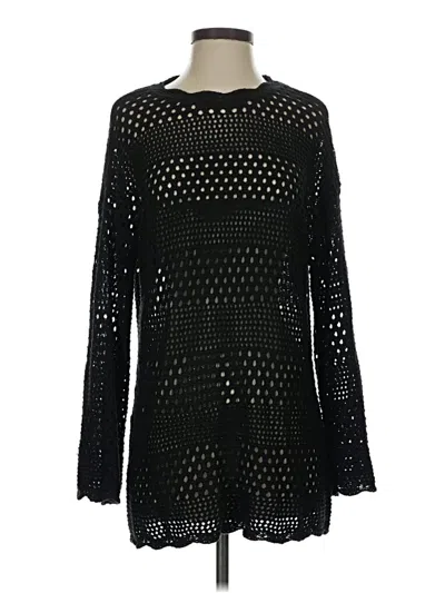 Pre-owned Lillusory Pullover Sweater In Black