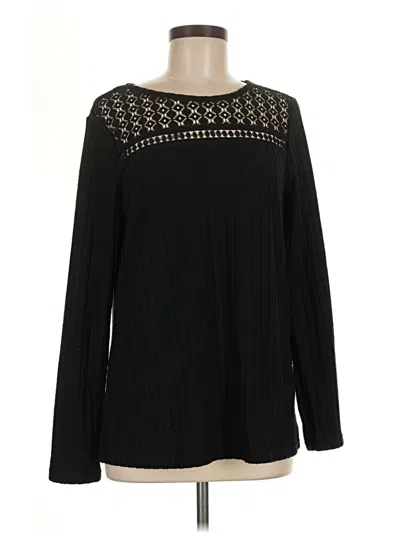 Pre-owned Lillusory Pullover Sweater In Black