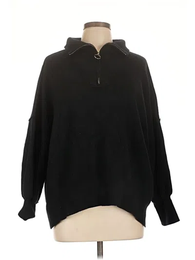 Pre-owned Lillusory Pullover Sweater In Black