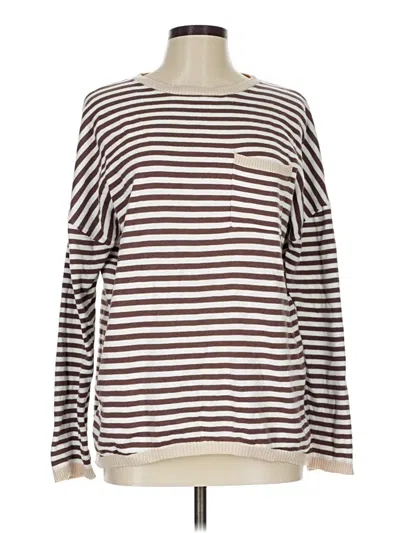 Pre-owned Lillusory Pullover Sweater In Brown