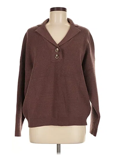 Pre-owned Lillusory Pullover Sweater In Brown