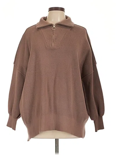 Pre-owned Lillusory Pullover Sweater In Brown