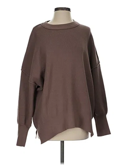 Pre-owned Lillusory Pullover Sweater In Brown