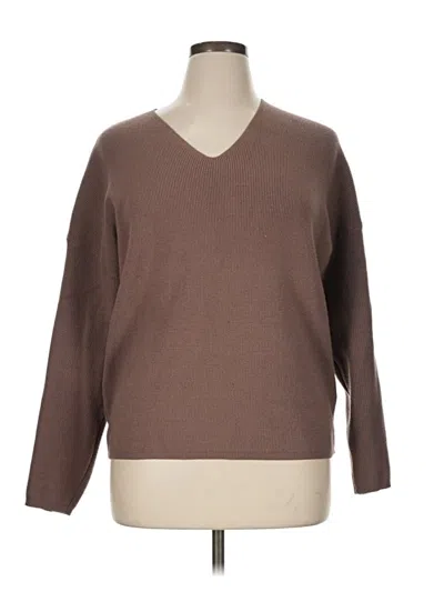 Pre-owned Lillusory Pullover Sweater In Brown