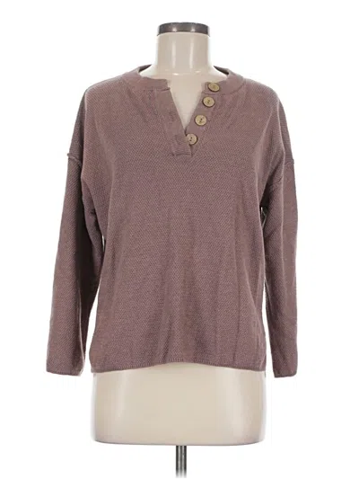 Pre-owned Lillusory Pullover Sweater In Brown