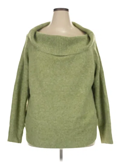 Pre-owned Lillusory Pullover Sweater In Green