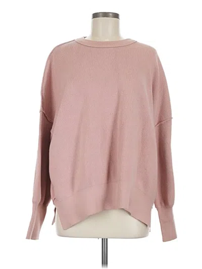 Pre-owned Lillusory Pullover Sweater In Pink