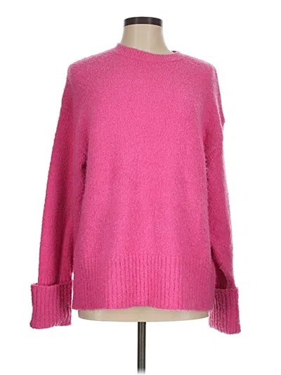Pre-owned Lillusory Pullover Sweater In Pink