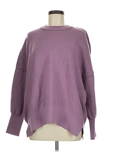 Pre-owned Lillusory Pullover Sweater In Purple