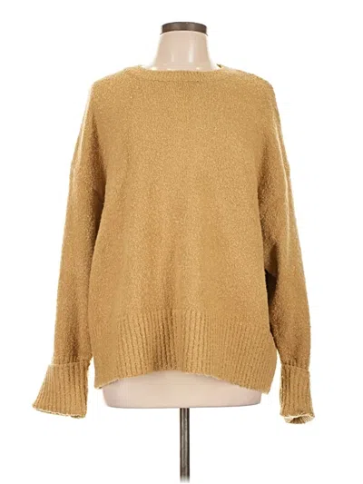 Pre-owned Lillusory Pullover Sweater In Tan