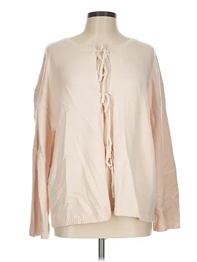 Pre-owned Lillusory Pullover Sweater In Tan