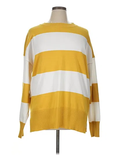 Pre-owned Lillusory Pullover Sweater In Yellow