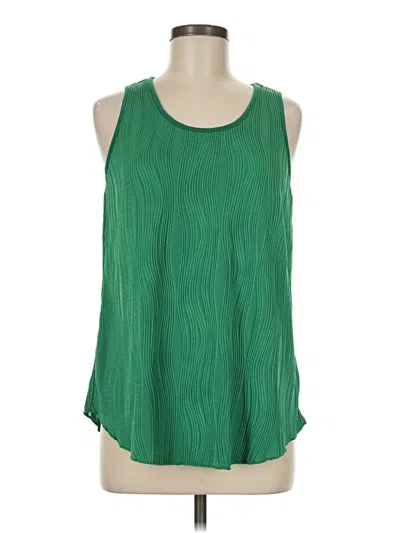 Pre-owned Lillusory Sleeveless Blouse In Green