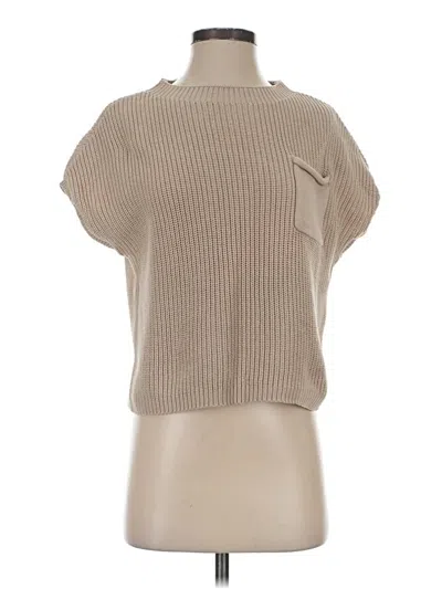 Pre-owned Lillusory Sweater Vest In Brown