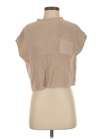 Pre-owned Lillusory Sweater Vest In Brown