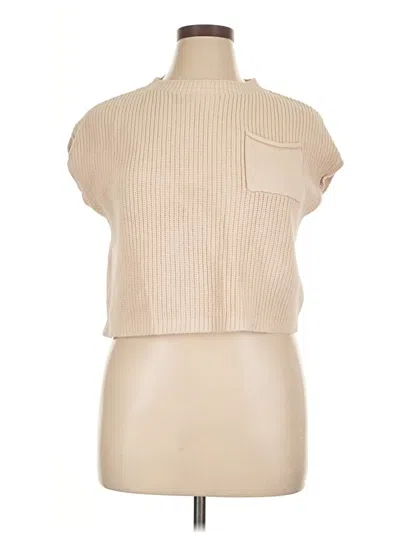 Pre-owned Lillusory Sweater Vest In Brown