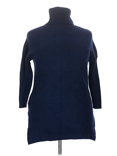 Pre-owned Lillusory Turtleneck Sweater In Blue