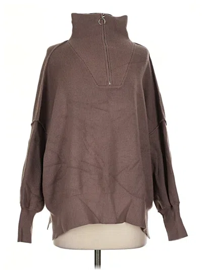 Pre-owned Lillusory Turtleneck Sweater In Brown