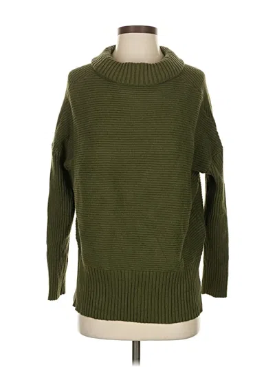 Pre-owned Lillusory Turtleneck Sweater In Green