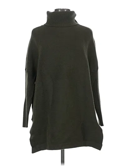 Pre-owned Lillusory Turtleneck Sweater In Green