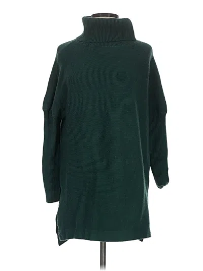 Pre-owned Lillusory Turtleneck Sweater In Green
