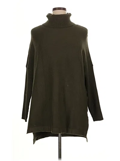 Pre-owned Lillusory Turtleneck Sweater In Green