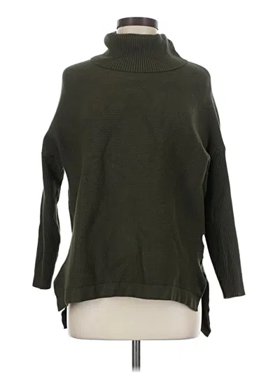 Pre-owned Lillusory Turtleneck Sweater In Green