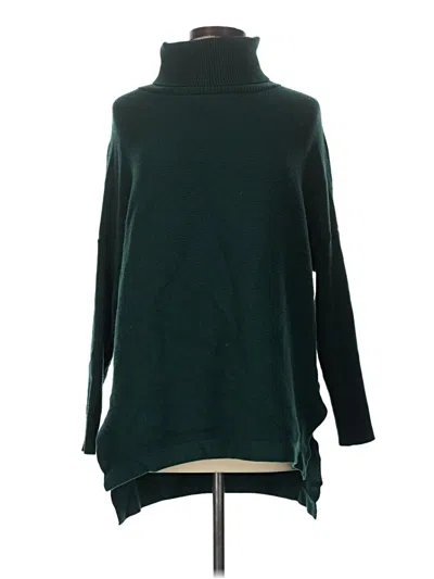 Pre-owned Lillusory Turtleneck Sweater In Green