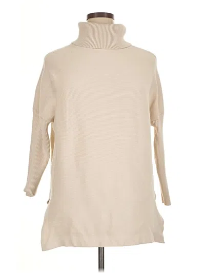Pre-owned Lillusory Turtleneck Sweater In Ivory