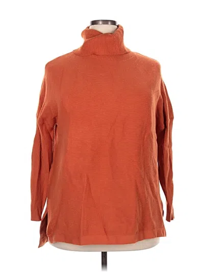 Pre-owned Lillusory Turtleneck Sweater In Orange