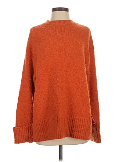 Pre-owned Lillusory Turtleneck Sweater In Orange