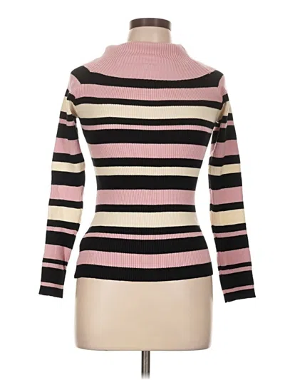 Pre-owned Lillusory Turtleneck Sweater In Pink