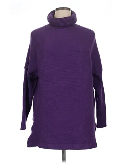 Pre-owned Lillusory Turtleneck Sweater In Purple