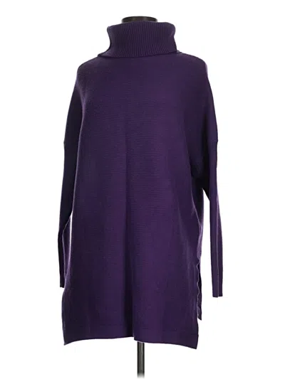Pre-owned Lillusory Turtleneck Sweater In Purple