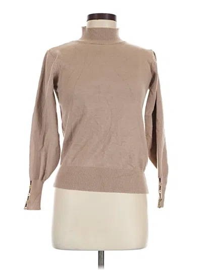 Pre-owned Lillusory Turtleneck Sweater In Tan