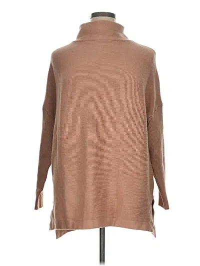 Pre-owned Lillusory Turtleneck Sweater In Tan