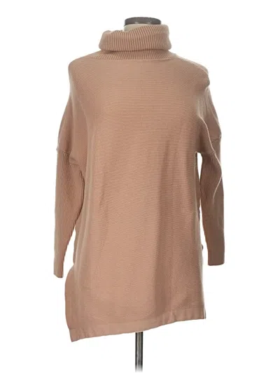 Pre-owned Lillusory Turtleneck Sweater In Tan