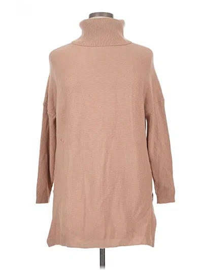 Pre-owned Lillusory Turtleneck Sweater In Tan