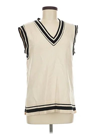 Pre-owned Lillusory Vest In Ivory
