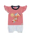 Lilly And Sid 2pc Lilly Stripe Short Set In Multi