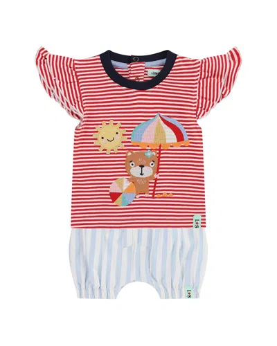 Lilly And Sid Kids' 2pc Lilly Stripe Short Set In Multi