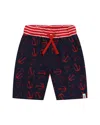 Lilly And Sid Anchor Board Short In Blue