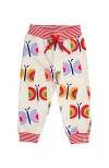 Lilly And Sid Lilly + Sid Organic Cotton Butterfly Print Joggers In Pink