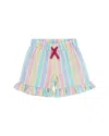 Lilly And Sid Deckchair Stripe Short In Multi