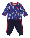 Lilly And Sid Happy Ice Jogger Set In Multi