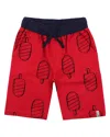 Lilly And Sid Lolly Board Short In Red