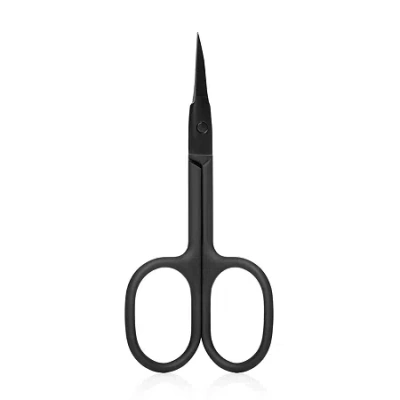Lilly Lashes Lash Scissors - Matte Black In Transparent