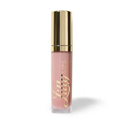 Lilly Lashes Lip Thrill Sheer Vibrating Lip Gloss - Blush Buzz
